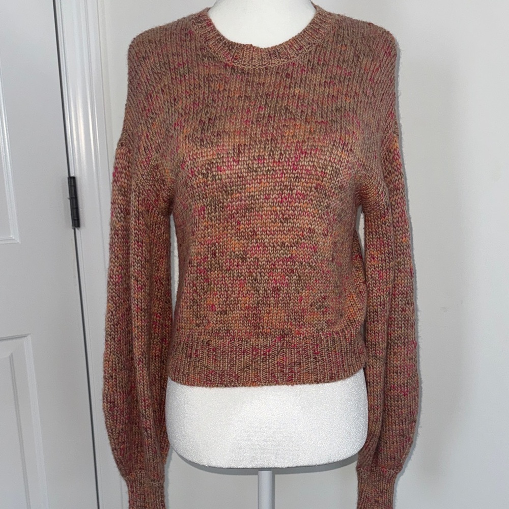 INTERMIX Earthy Tones Knit Sweater
